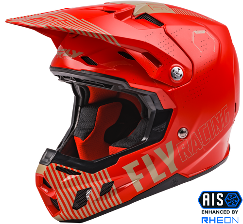 Formula Cc Primary Helmet Red/Khaki Yl Formula Cc Primary Helmet Red/Khaki Yl