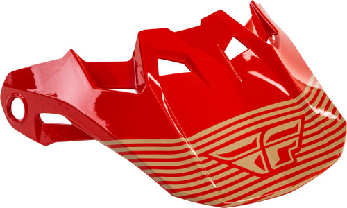 Formula Cc Primary Helmet Visor Red/Khaki Yl Sm Formula Cc Primary Helmet Visor Red/Khaki Yl Sm