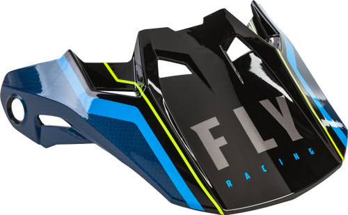 Formula Carbon Axon Helmet Visor Black/Blue Yl Sm Formula Carbon Axon Helmet Visor Black/Blue Yl Sm