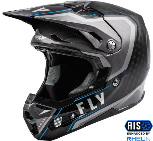 Formula Carbon Axon Helmet Black/Grey/Blue Sm Formula Carbon Axon Helmet Black/Grey/Blue Sm