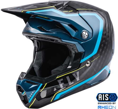 Formula Carbon Axon Helmet Black/Blue Lg Formula Carbon Axon Helmet Black/Blue Lg