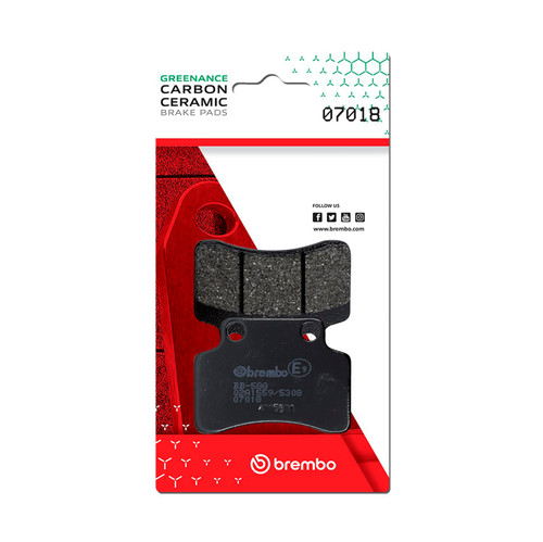 Brembo OE Benelli Quattronove X/Cpi Aragon/Cpi Oliver/Cpi Popcorn Carbon Ceramic Brake Pad - Front