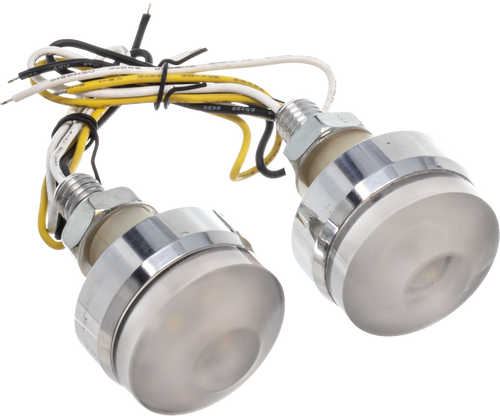 Grip Light Led Flush Polished White/Amber Grip Light Led Flush Polished White/Amber