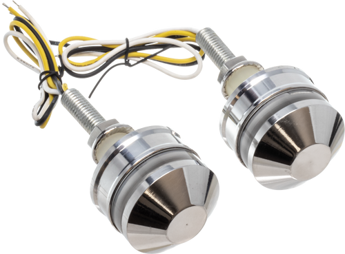Grip Light Led Cap Polished White/Amber Grip Light Led Cap Polished White/Amber