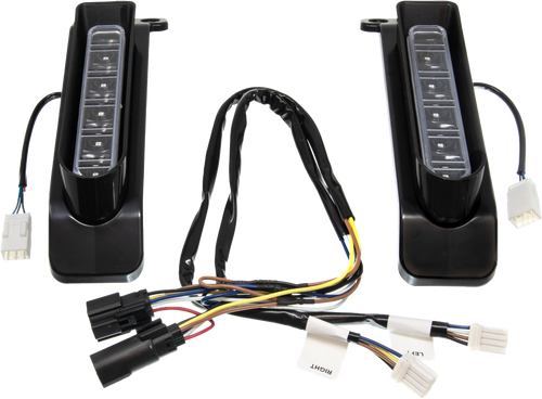 Saddlebag Filler Led Inserts Black Saddlebag Filler Led Inserts Black