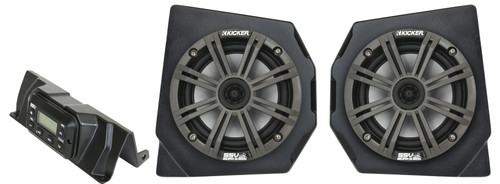 2 Speaker Kit W/Kicker 6.5" Speakers Defender 18+ 2 Speaker Kit W/Kicker 6.5" Speakers Defender 18+
