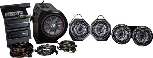 5 Speaker Kicker Kit With Ride Command Pol 5 Speaker Kicker Kit With Ride Command Pol