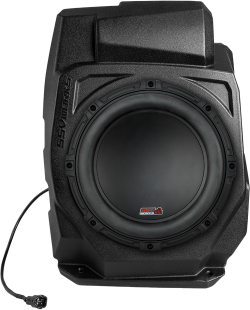 Rzr Pro 2020 24 Ported Sub Box W/V Spec 10" Sub/No Amp Rzr Pro 2020 24 Ported Sub Box W/V Spec 10" Sub/No Amp