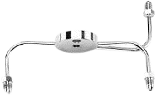 Front Brake Spider Narrow Chrome 3an Fittings Front Brake Spider Narrow Chrome 3an Fittings