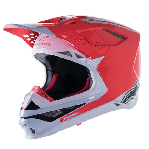 S M10 Helmet Angel Le Black/Red Flou/White Lg S M10 Helmet Angel Le Black/Red Flou/White Lg