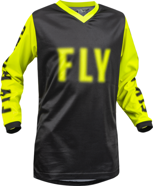 Youth F 16 Jersey Black/Hi Vis Ym