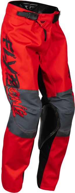Youth Kinetic Khaos Pants Black/Red/Grey Sz 20
