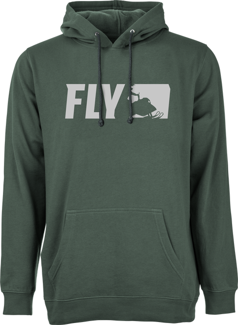 Fly Primary Hoodie Alpine Green Sm