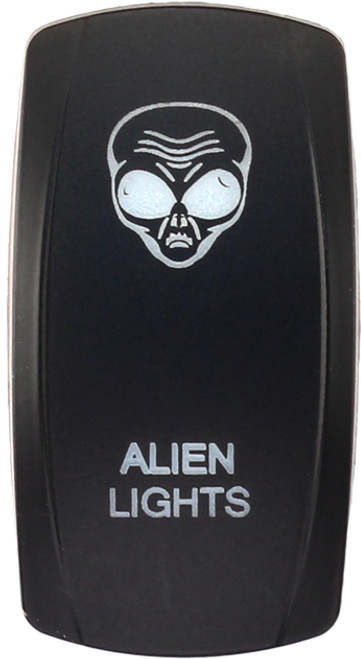 Dash Switch Rocker Face Alien Lights Dash Switch Rocker Face Alien Lights