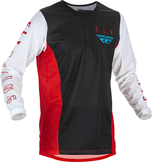 Kinetic Mesh Jersey Red/White/Blue Lg
