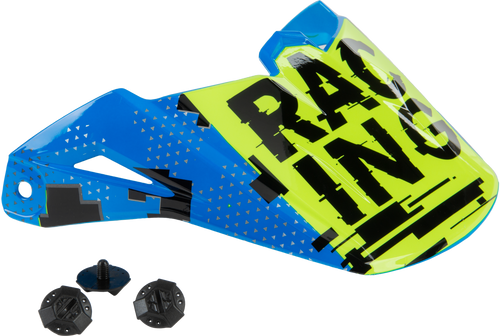 Youth Kinetic Scan Visor Blue/Hi Vis/Pink Youth Kinetic Scan Visor Blue/Hi Vis/Pink