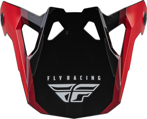 Formula Cp Rush Helmet Visor Black/Red/White Ym Sm Formula Cp Rush Helmet Visor Black/Red/White Ym Sm