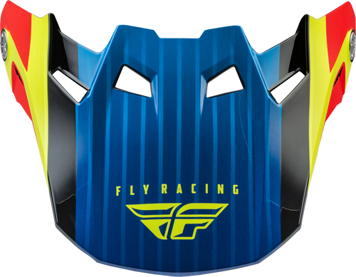 Formula Carbon Prime Visor Hi Vis/Blue/Red Xl/2x Formula Carbon Prime Visor Hi Vis/Blue/Red Xl/2x
