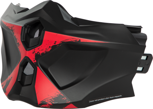 Covert X Face Mask Ray Matte Red Covert X Face Mask Ray Matte Red