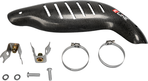 Carbon Fiber Heat Shields Ktm MHS25017F Carbon Fiber Heat Shields Ktm MHS25017F