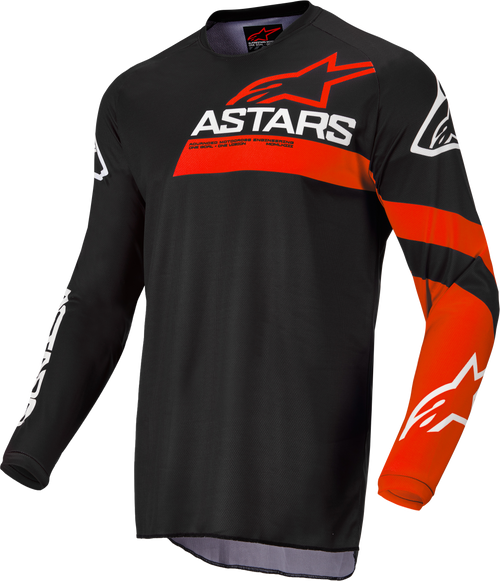Youth Racer Chaser Jersey Black/Bright Red Yl