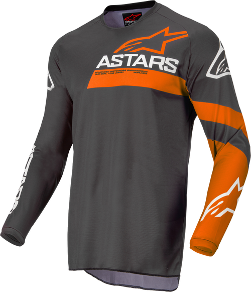 Fluid Chaser Jersey Anthracite/Coral Fluo 2x