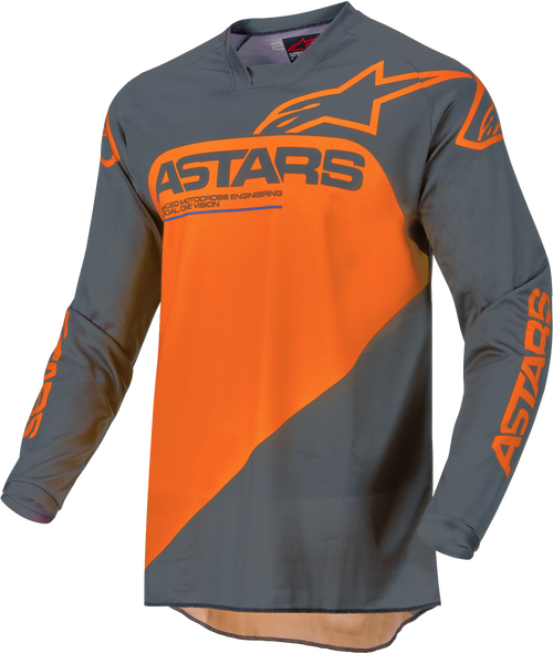 Racer Supermatic Jersey Anthracite/Orange Lg