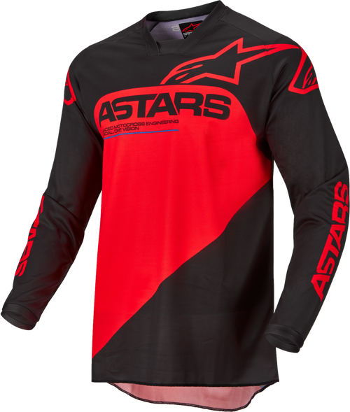 Racer Supermatic Jersey Black/Bright Red Sm