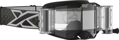 Lucid Goggle Race Pack Black/White Zip Off Clear Lucid Goggle Race Pack Black/White Zip Off Clear
