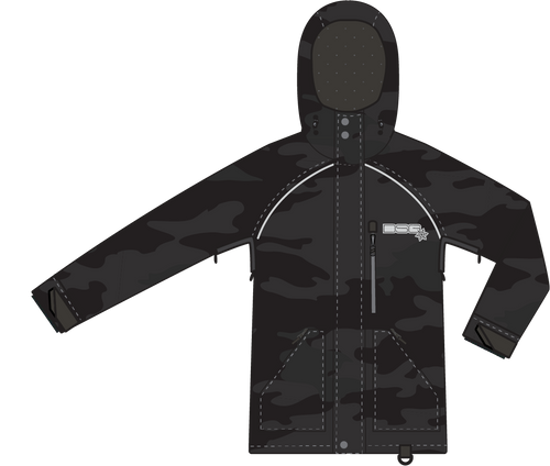 Craze 5.0 Jacket Charcoal Camo 4x