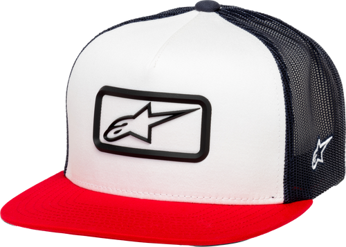 Forge Trucker Hat White/Red Os