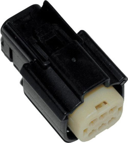 Mlx 6 Pin Fem Conn Black Right Hbar Cntrl Hd 72414 07bk 07 Up Mlx 6 Pin Fem Conn Black Right Hbar Cntrl Hd 72414 07bk 07 Up