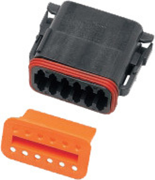 12 Wire Black Deutsch Plug & Wdglck Hd# 72119 94bk 12 Wire Black Deutsch Plug & Wdglck Hd# 72119 94bk