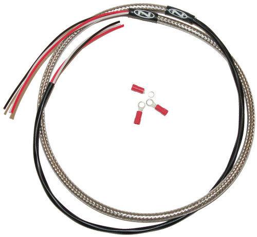 Tach Hrnss Stnlss/Clr Coated Univ Fitment Tach Hrnss Stnlss/Clr Coated Univ Fitment