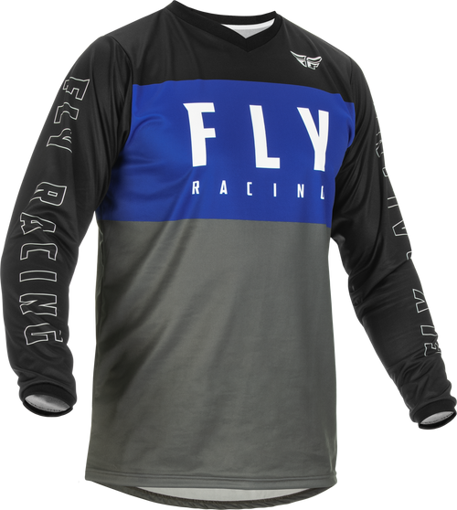 F 16 Jersey Blue/Grey/Black 2x