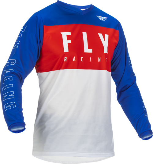 Youth F 16 Jersey Red/White/Blue Yl 375-924YL