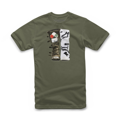 Roots Tee Military Xl