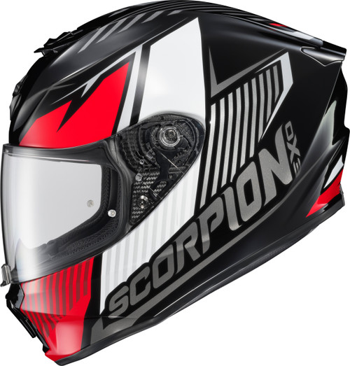 Exo R330 Full Face Helmet Hawker Red Sm