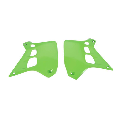 Radiator Scoops Kx250 Green Radiator Scoops Kx250 Green