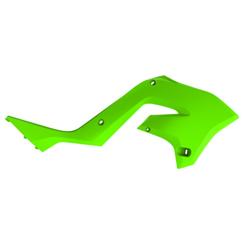 Radiator Scoops Restyling Lime Green Kaw Radiator Scoops Restyling Lime Green Kaw