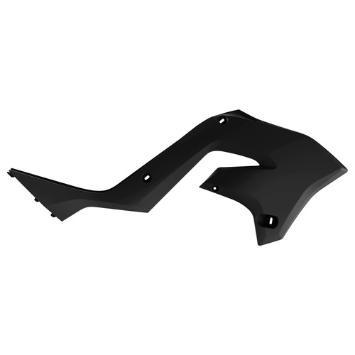 Radiator Scoops Restyling Black Kaw Radiator Scoops Restyling Black Kaw
