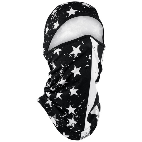 Sportflex Series Convertible Balaclava Black & White Flag Sportflex Series Convertible Balaclava Black & White Flag