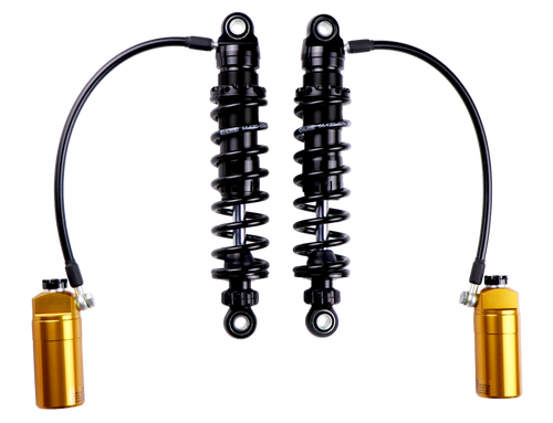 Ohlins 14-24 Harley FL Touring STX 36 Twin Blackline 12in Stiffer Spring Shocks