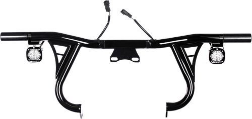 Lightbar Crashbar Black `17 23 Non Cvo