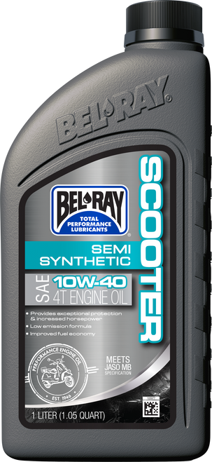 Scooter Semi Syn Engine Oil 10w40 1l