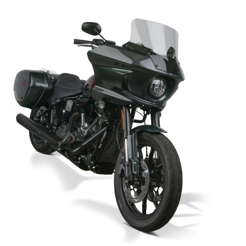 National Cycle 22+ Harley Davidson LowRider ST V-Stream Quantum Plus Mid Windshield- LT. Tint