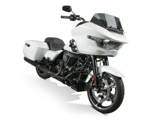 National Cycle 24+ Harley Davidson FLT/ 23 FLT CVO V-Stream Quantum Plus Short Windshield- Dk. Tint