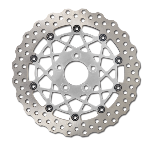 Performance Machine Disc/Carr Speedstar 320Mm X .20 Ff No O/S Front Chrome