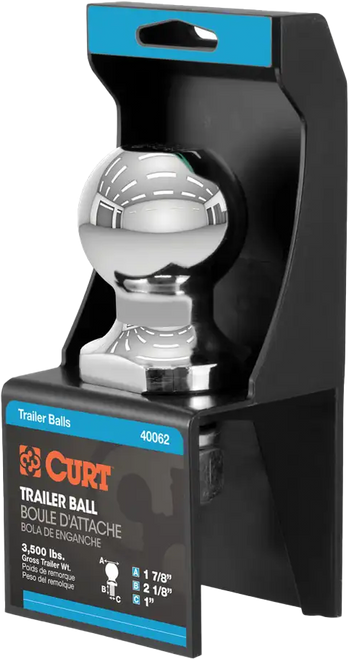 1 7/8 X 1 X 2 1/8 Hitch Ball