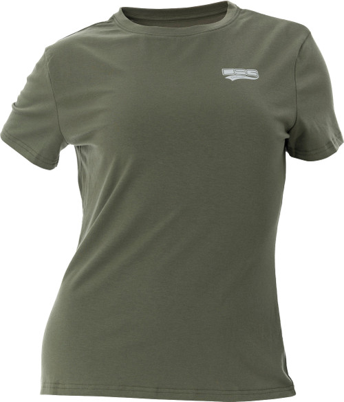 Dsg Casual Logo Tee Moss Olive Xs